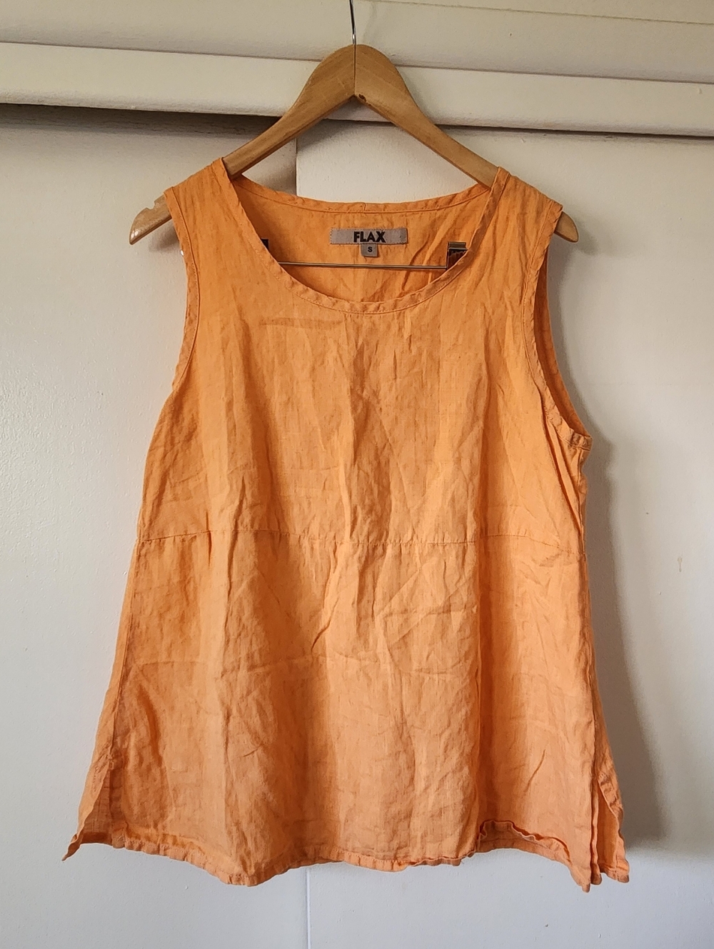 FLAX Sleeveless Top Sz Small